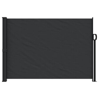 Windscherm uittrekbaar 140x600 cm zwart 3