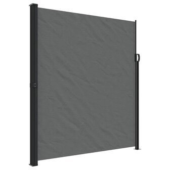 Windscherm uittrekbaar 220x300 cm antracietkleurig 2