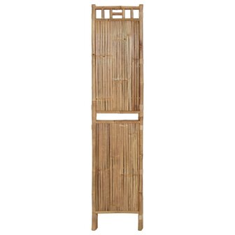 Kamerscherm met 4 panelen 160x180 cm bamboe 5