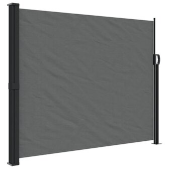 Windscherm uittrekbaar 160x300 cm antracietkleurig 2