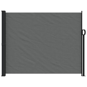Windscherm uittrekbaar 160x300 cm antracietkleurig 3