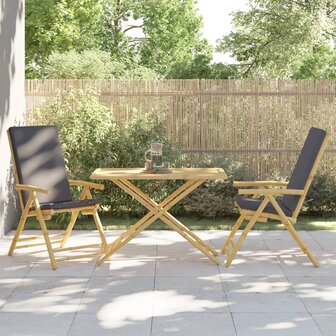 Tuintafel inklapbaar 110x55x75 cm bamboe 3