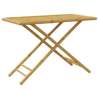 Tuintafel inklapbaar 110x55x75 cm bamboe 6