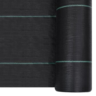 Worteldoek 1x100 m PP zwart 2