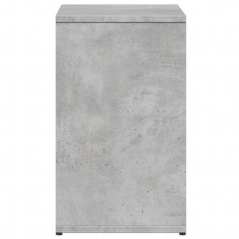 Bijzettafel 50x30x50 cm spaanplaat betongrijs 6