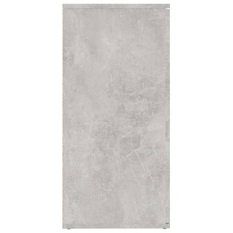 Dressoir 160x36x75 cm bewerkt hout betongrijs 7
