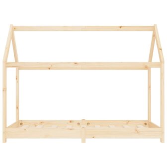 Kinderbedframe massief grenenhout 70x140 cm 4