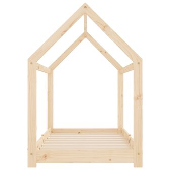 Kinderbedframe massief grenenhout 70x140 cm 5
