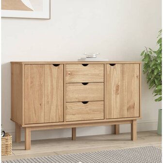 Dressoir OTTA 113,5x43x73 cm massief grenenhout 1