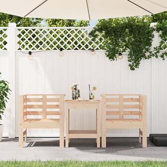 Tuinstoelen 2 st 61,5x53x71 cm massief grenenhout 3