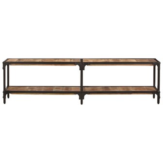 Tv-meubel 150x30x41 cm massief mangohout 2
