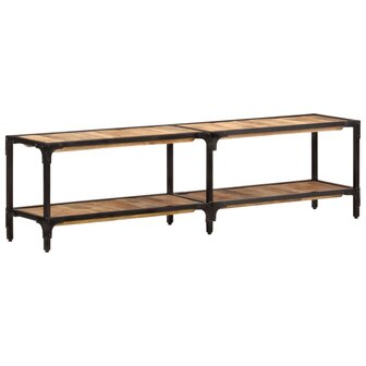 Tv-meubel 150x30x41 cm massief mangohout 8