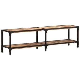 Tv-meubel 150x30x41 cm massief mangohout 9