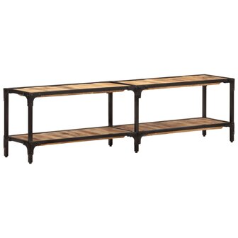 Tv-meubel 150x30x41 cm massief mangohout 10