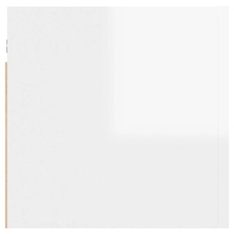 Tv-wandmeubel 30,5x30x30 cm hoogglans wit 8