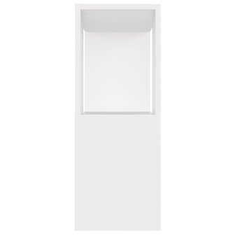 Tv-meubel 80x24x63 cm bewerkt hout wit 6