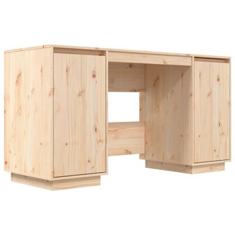 Bureau 140x50x75 cm massief grenenhout 2