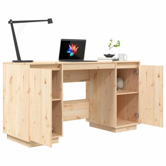 Bureau 140x50x75 cm massief grenenhout 4