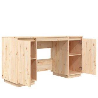 Bureau 140x50x75 cm massief grenenhout 5