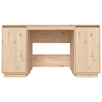 Bureau 140x50x75 cm massief grenenhout 6