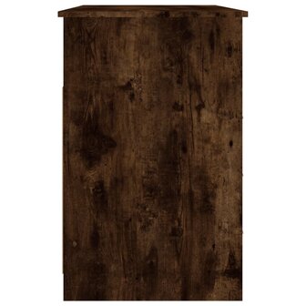 Bureau met lades 102x50x76 cm bewerkt hout gerookt eikenkleurig 8