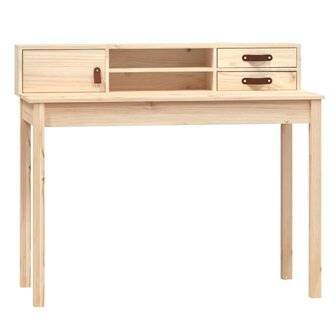 Bureau 110x50x93 cm massief grenenhout 2