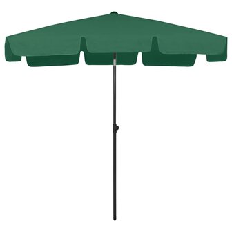 Strandparasol 200x125 cm groen 2