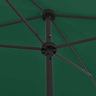 Strandparasol 200x125 cm groen 6