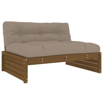 Middenbank 120x80 cm massief grenenhout honingbruin 2