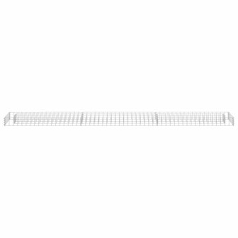 Gabion plantenbak verhoogd 270x30x10 cm gegalvaniseerd staal 3
