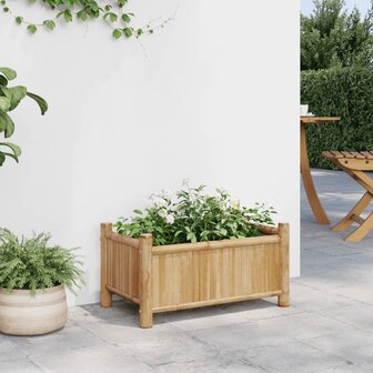 Plantenbak 50x30x25 cm bamboe 3
