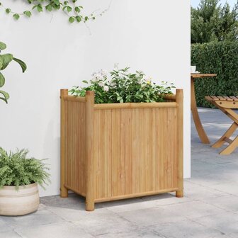 Plantenbak 50x30x50 cm bamboe 3