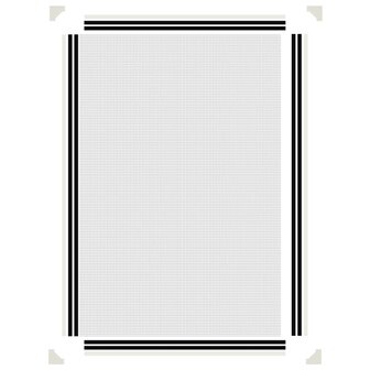 Insectenhor voor ramen magnetisch 80x120 cm wit 6