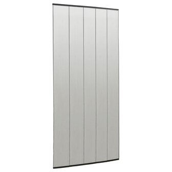 Vliegengordijn 100x220 cm polyester mesh zwart 2