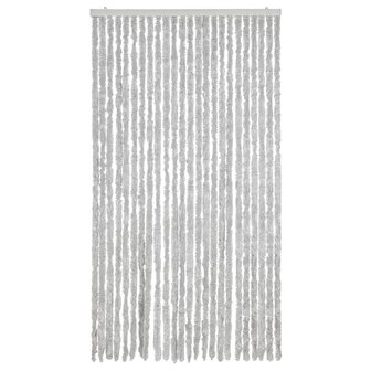 Vliegengordijn 100x230 cm chenille grijs 3