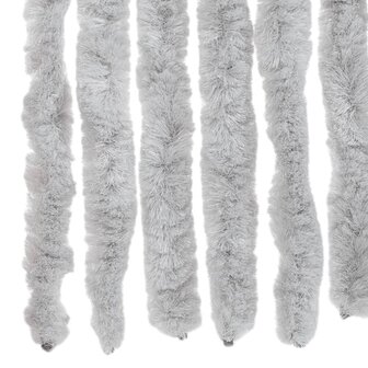Vliegengordijn 100x230 cm chenille grijs 5