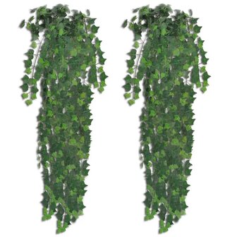 Kunststruiken klimop 4 st 90 cm groen 2