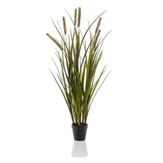 Emerald Kunstplant in pot kattenstaartgras 85 cm 2