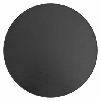 Salontafel &Oslash;35 cm MDF zwart 4