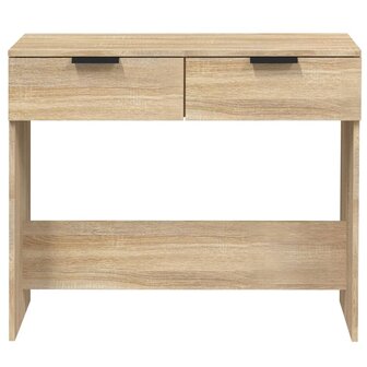 Wandtafel 90x36x75 cm bewerkt hout sonoma eikenkleurig 6