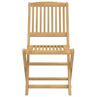 Tuinstoelen 2 st inklapbaar 57x48,5x90 cm massief acaciahout 5
