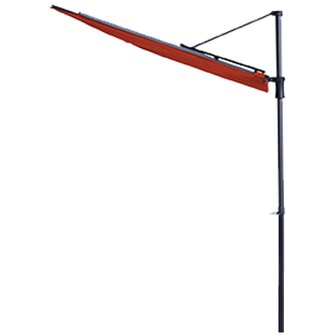 Madison Balkonparasol Sun Wave 270x150 cm steenrood 7