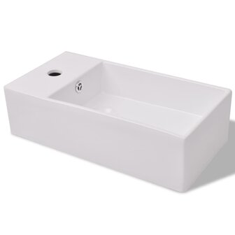 Badkamermeubelset met wasbak beige 3-dlg 7