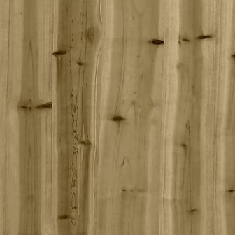 Oppottafel met schappen 82,5x45x86,5 cm ge&iuml;mpregneerd hout 9