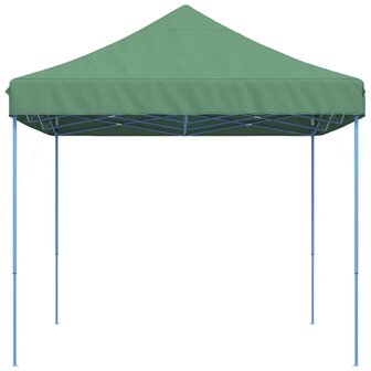 Partytent inklapbaar pop-up 410x279x315 cm groen 4