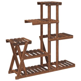 Plantenstandaard 95x25x96 cm massief vurenhout 6