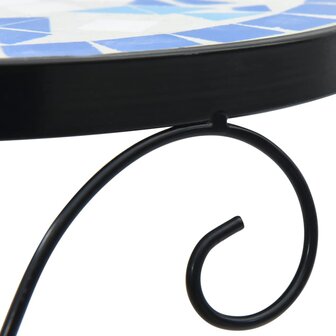 Plantenstandaards 3 st keramiek blauw en wit 7