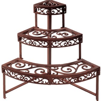 Esschert Design kwartronde etag&egrave;re BPH32 1