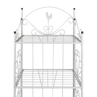 Vierkant Plantenrek Maria (wit) 3
