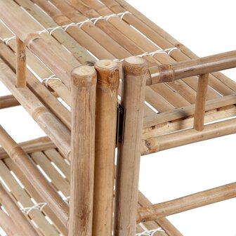 Plantenrek bamboe met 3 plankjes 3